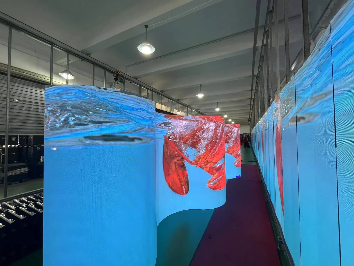 LED screen flexible LED screen flexible